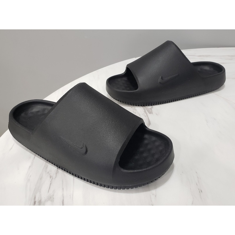 NEW MENS 10 / WOMENS 11 Nike Calm 2.0 Slide Black IB0183-001 SLIP ON SANDALS
